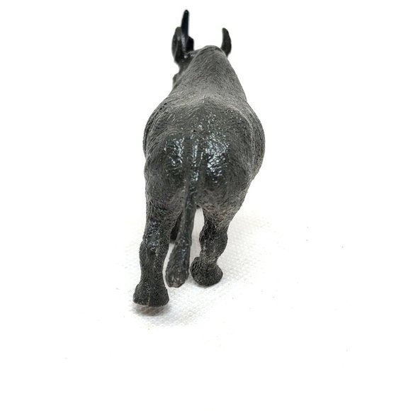 Rare Miniature Plastic Rhino Home Decor Shelf Sitter Wild Animal Zoo Animals - Picture 3 of 12